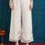Off-white embroidered georgette resham embroidery kurta-sets