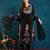 Black embroidered georgette resham embroidery kurta-sets