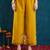 Mustard embroidered georgette resham embroidery kurta-sets