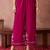 Pink embroidered georgette resham embroidery kurta-sets