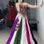 Multicolor Frilled Pattern Navratri Lehenga Choli With Fully Stitched Blouse