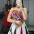Multicolor Frilled Pattern Navratri Lehenga Choli With Fully Stitched Blouse