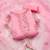 Pink sequins embroidered dress material