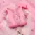 Pink sequins embroidered dress material