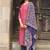 Embroidered Hand Work Straight Kurta With Trousers & With Dupatta