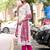 Embroidered Hand Work Straight Kurta With Trousers & With Dupatta