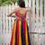 Multicolor Frilled Pattern Navratri Lehenga Choli With Fully Stitched Blouse
