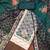 White handwork dress material