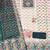 White handwork dress material