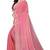 pink Ethnic Motifs Beads Embellished Tissue silk blend Saree