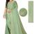 pista Ethnic Motifs Beads Embellished Tissue silk blend Saree