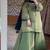 Regal green elegance with a modern twist