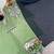 Regal green elegance with a modern twist