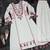 Off White Color Rayon Embroidered Kurta Plazo Set