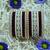 Metal kundan velvet set
