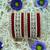 Metal kundan velvet set