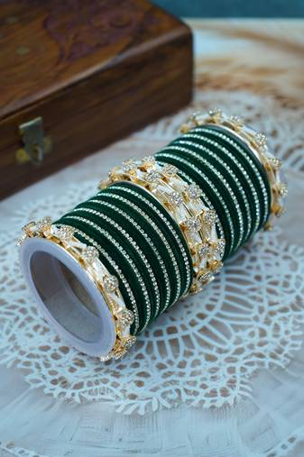 Metal velvet set
