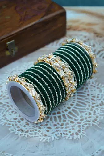 Metal velvet set