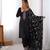 Black Color Thread With Sequence Work Chinon Silk Kurta Set