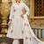 Malti angel light white embroidered cotton kurta sets