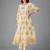 Tiara marigold light white printed cotton kurta sets