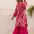 Kabool peony pink printed cotton kurta sets