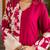 Kabool hibiscus pink printed cotton kurta sets