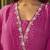 Albeli rose pink embroidered crepe kurta sets