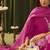 Albeli rose pink embroidered crepe kurta sets