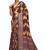Maroon dolla tushar silk self jaquard border  saree with unstitched blouse piece