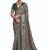 Green multi color dolla tushar silk self jaquard border  saree with unstitched blouse piece
