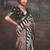 Black dolla tushar silk self jaquard border  saree with unstitched blouse piece