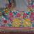 Multicolor thread and sequins embroidered georgette lehenga dress