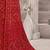red chiffon bandhani geometric printed saree with blouse 