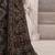 black chiffon bandhani geometric printed saree with blouse 