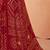 maroon chiffon bandhani geometric printed saree with blouse 
