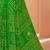 light green chiffon bandhani geometric printed saree with blouse 