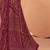 wine chiffon bandhani geometric printed saree with blouse 