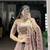 lavender Fendi Silk Sequins Thread Embroidered Belt Lehenga Choli