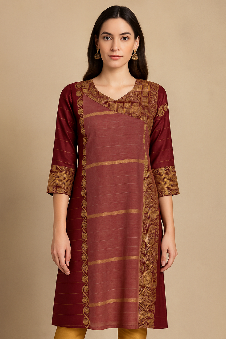 Bengal handloom cotton kurta