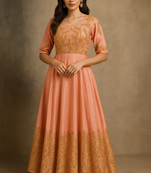 Cotton muslin long kurta