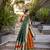 orange Paithani Jacquard Silk Lehenga Choli with Weaving Zari Tassel Dupatta