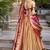 chikoo Paithani Jacquard Silk Lehenga Choli with Weaving Zari Tassel Dupatta