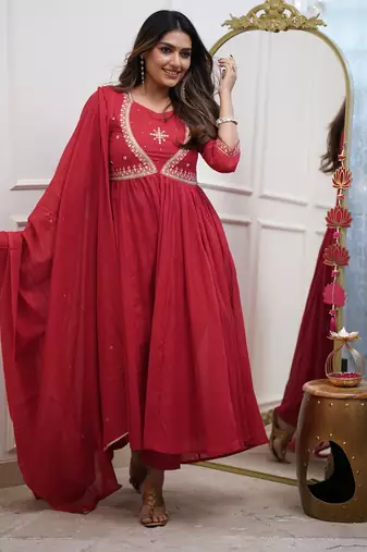 Designer ethnic set kurta, pant set for women for casual and festive wear