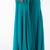 Green embroidered georgette co ord set