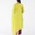 Lime embroidered chanderi kurta set