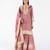 Onion-pink embroidered chanderi sharara