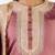 Onion-pink embroidered chanderi sharara
