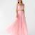 Pink embroidered chiffon cape set