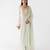 Light-green embroidered chiffon anarkali